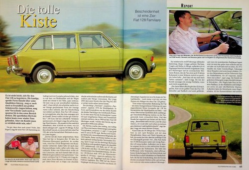 Oldtimer praxis 2137 fiat - oldtimer, 128