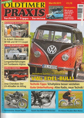 Oldtimer praxis 2011 - praxis, 05/2011