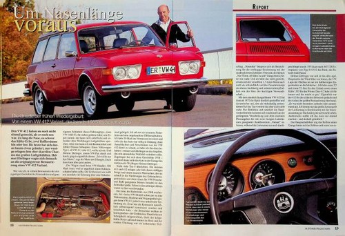 Oldtimer praxis 2104 412 - praxis, vw