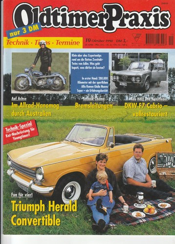 Oldtimer praxis 1998 - oldtimer, 10/1998