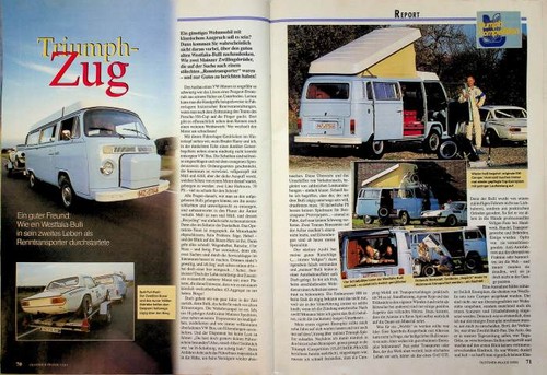 Oldtimer praxis 1741 bus - oldtimer, vw