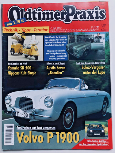 Oldtimer praxis zeitschrift - oldtimer,