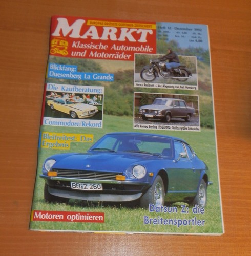 Oldtimer markt 92 - oldtimer, 12/92
