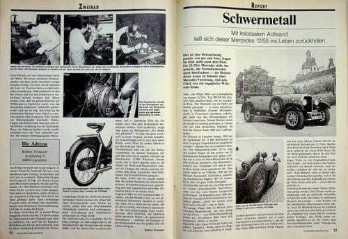 Oldtimer praxis 1255 mercedes - oldtimer,