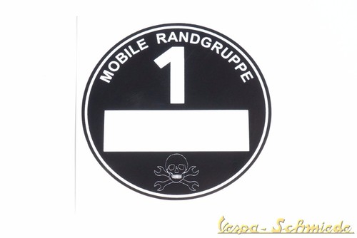 Aufkleber mobile randgruppe - aufkleber, randgruppe"