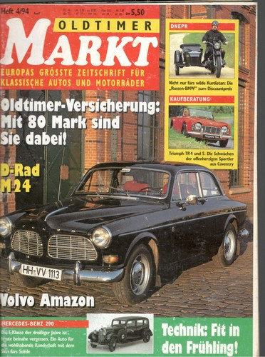 Oldtimer markt heft 1994 - oldtimer-, 04/1994