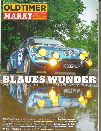 Oldtimer markt heft 2023 - heft, 09/2023