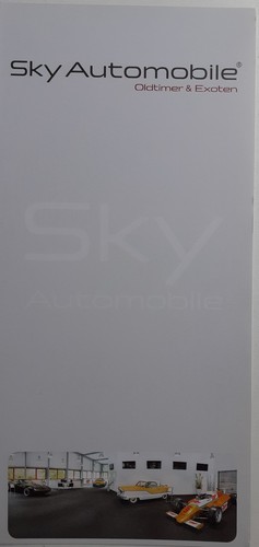 Sky automobile oldtimer - automobile:,