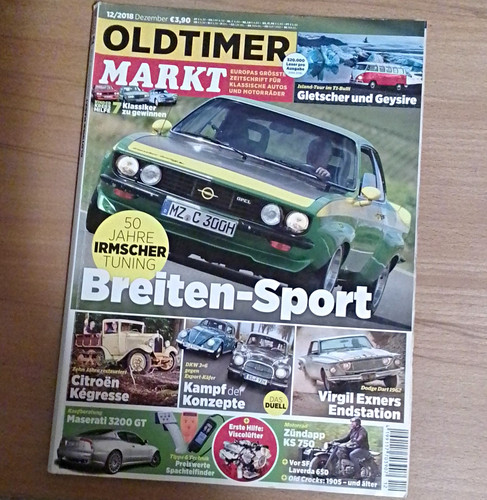 Oldtimer markt ausgabe - markt,