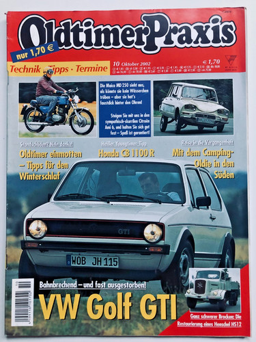 Oldtimer praxis zeitschrift - praxis,