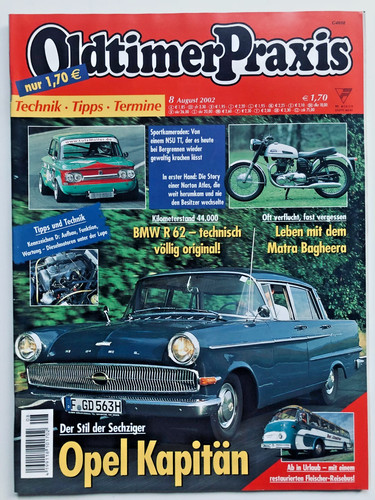 Oldtimer praxis zeitschrift - praxis,