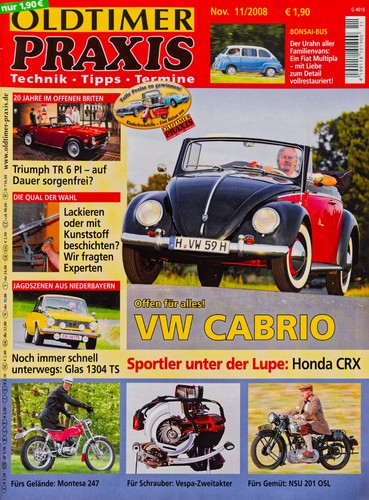 Oldtimer praxis 2008 - oldtimer, 11/2008