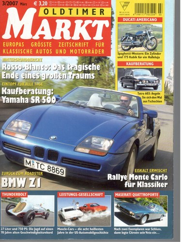 Oldtimer markt heft - oldtimer-,