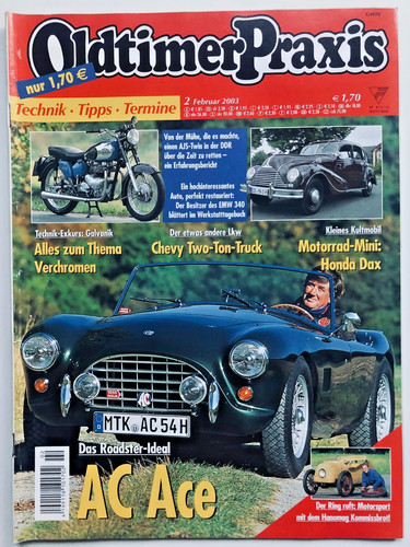Oldtimer praxis zeitschrift - oldtimer,