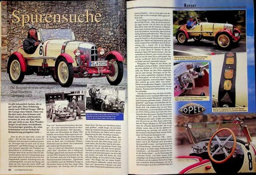 Oldtimer praxis 1786 opel - oldtimer, 1786)