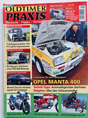 Oldtimer praxis zeitschrift - praxis,