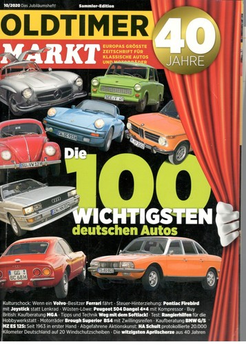 Oldtimer markt heft 2020 - oldtimer-, 10/2020