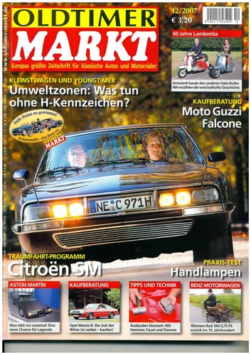 Oldtimer markt 2007 - 12/2007,