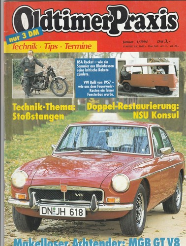 Oldtimer praxis 1994 - praxis, 01/1994