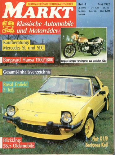 Oldtimer markt heft 1992 - heft, 05/1992