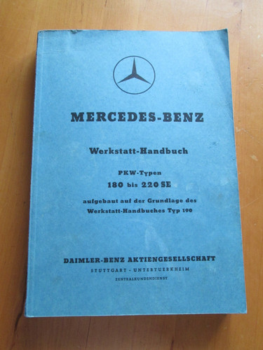 Werkstatthandbuch mercedes - werkstatthandbuch,