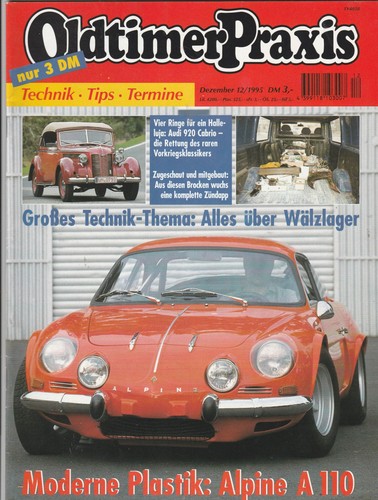 Oldtimer praxis 1995 - oldtimer, 12/1995
