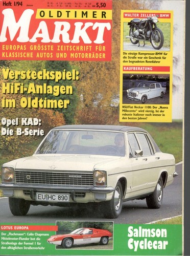 Oldtimer markt heft - markt,