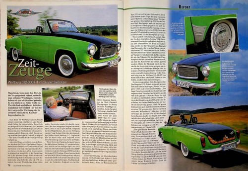 Oldtimer praxis 1834 wartburg - oldtimer, 1834)