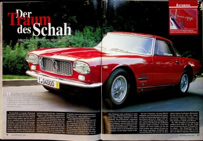 Oldtimer markt 2630 - markt, maserati