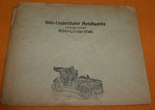 Automobile oldtimer brief mit - brief,
