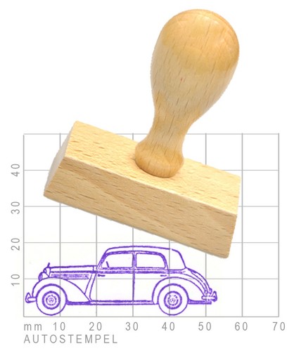 Oldtimer autostempel mercedes - oldtimer,