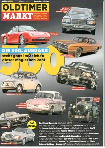Oldtimer markt heft - markt, 05/2022