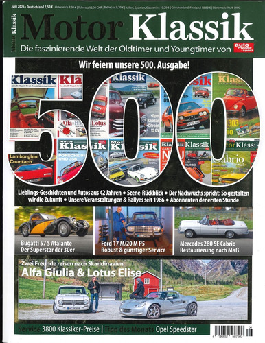 Motor klassik 2026 - 06/2026:, 500
