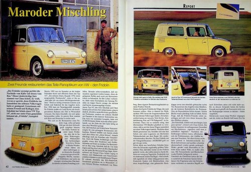 Oldtimer praxis 1556 - 1556), vw
