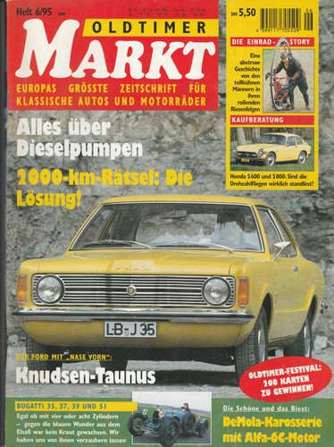 Oldtimer markt 1995 - 06/1995,