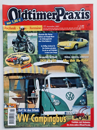 Oldtimer praxis zeitschrift - oldtimer,