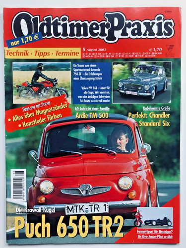 Oldtimer praxis zeitschrift - oldtimer,