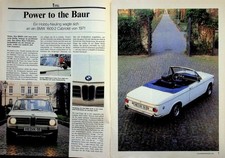 Oldtimer Praxis 1219) BMW