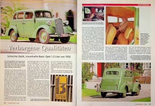 Oldtimer praxis 2261 opel - 2261), 1.3