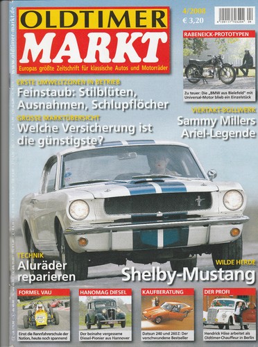 Oldtimer markt 2008 - 04/2008,