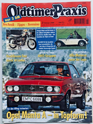 Oldtimer praxis zeitschrift - praxis,