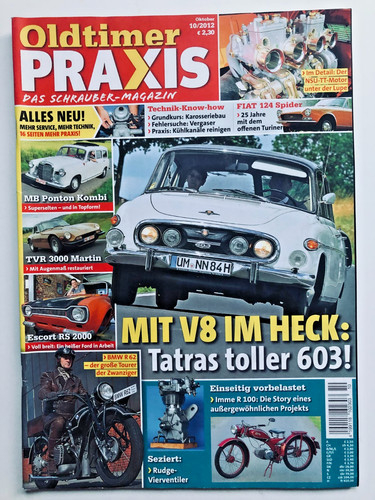 Oldtimer praxis zeitschrift - oldtimer,