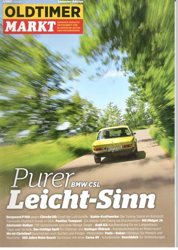 Oldtimer markt heft 2021 - oldtimer-,