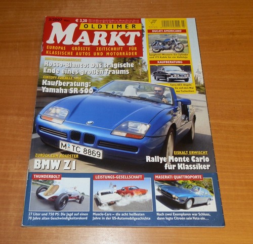 Oldtimer markt 2007 bmw - 3/2007,, z