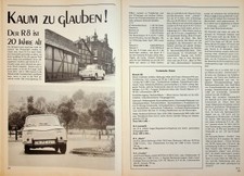 Oldtimer Markt 1045) Renault R