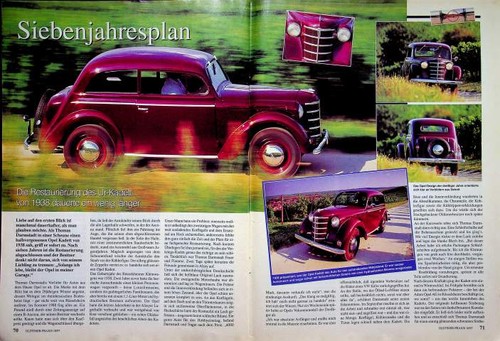 Oldtimer praxis 1535 opel - oldtimer,
