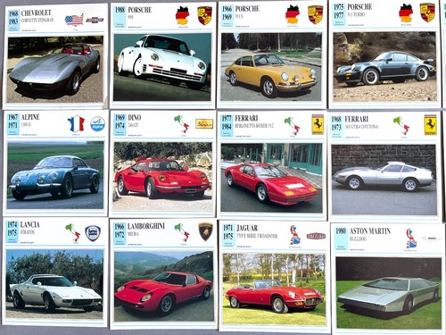 Sammelkarten automobile - sammelkarten,