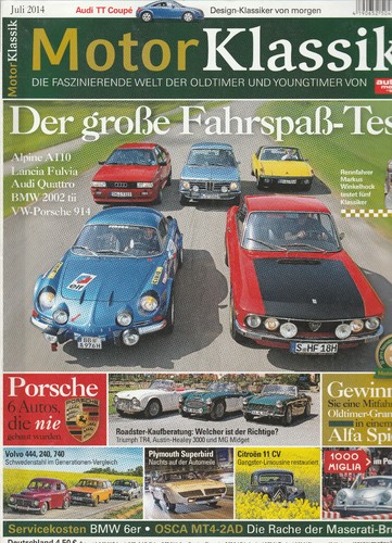 Motor klassik 2014 alpine - motor,