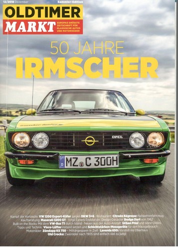 Oldtimer markt heft - heft, 12/2018