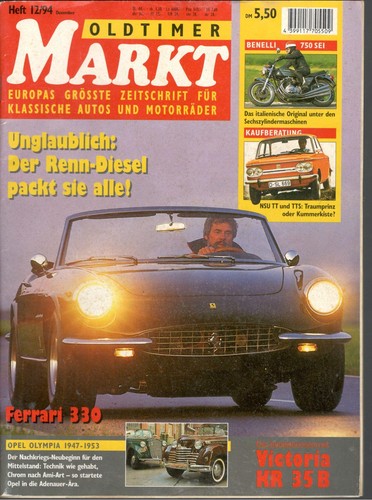 Oldtimer markt heft 1994 - heft, 12/1994